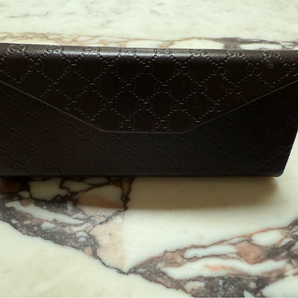 Gucci Dark Brown Sunglasses Case